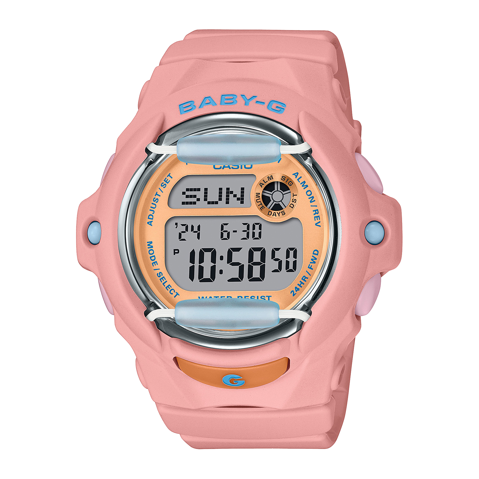 Reloj BABY-G BG-169PB-4DR Resina/Acero Mujer Rosado