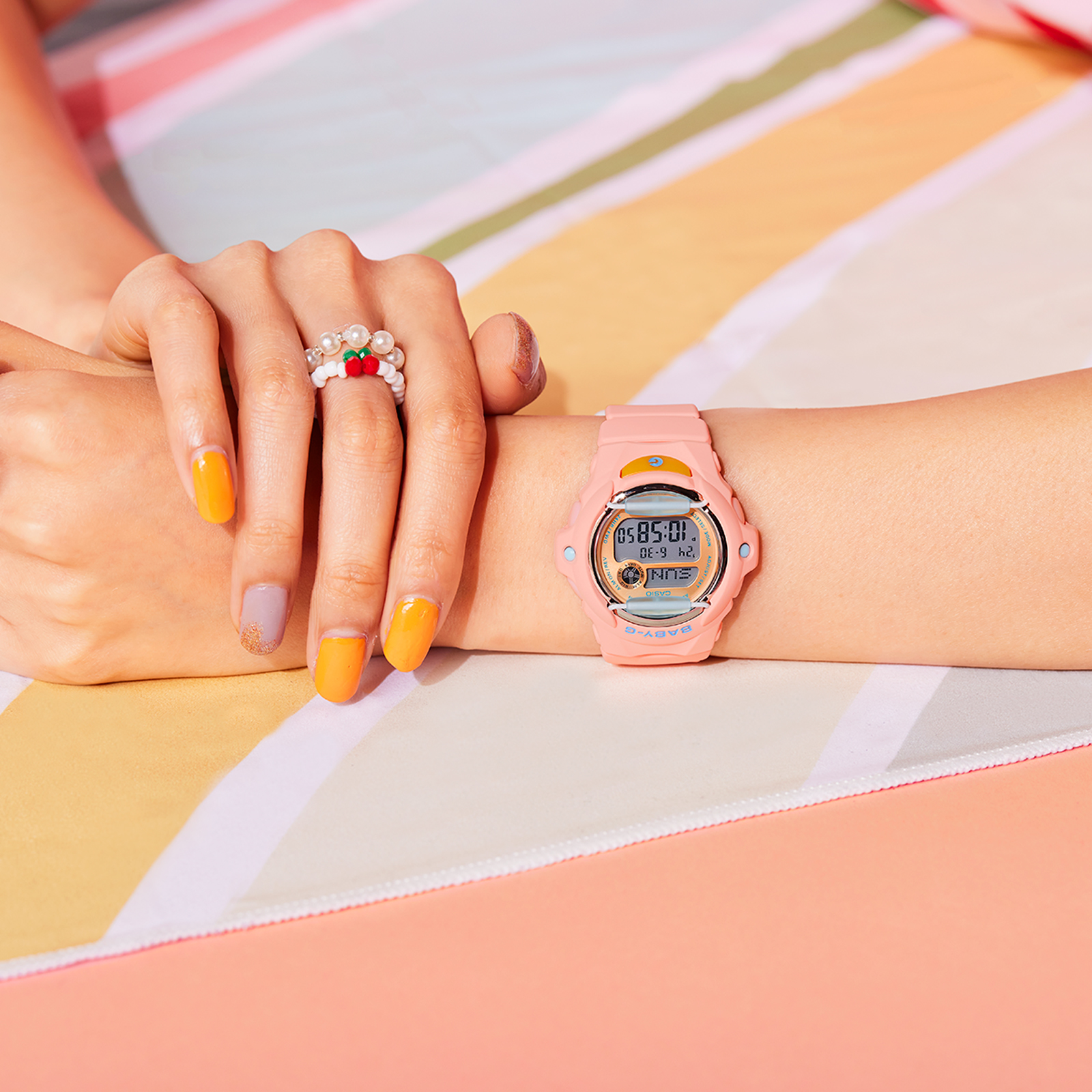 Reloj BABY-G BG-169PB-4DR Resina/Acero Mujer Rosado