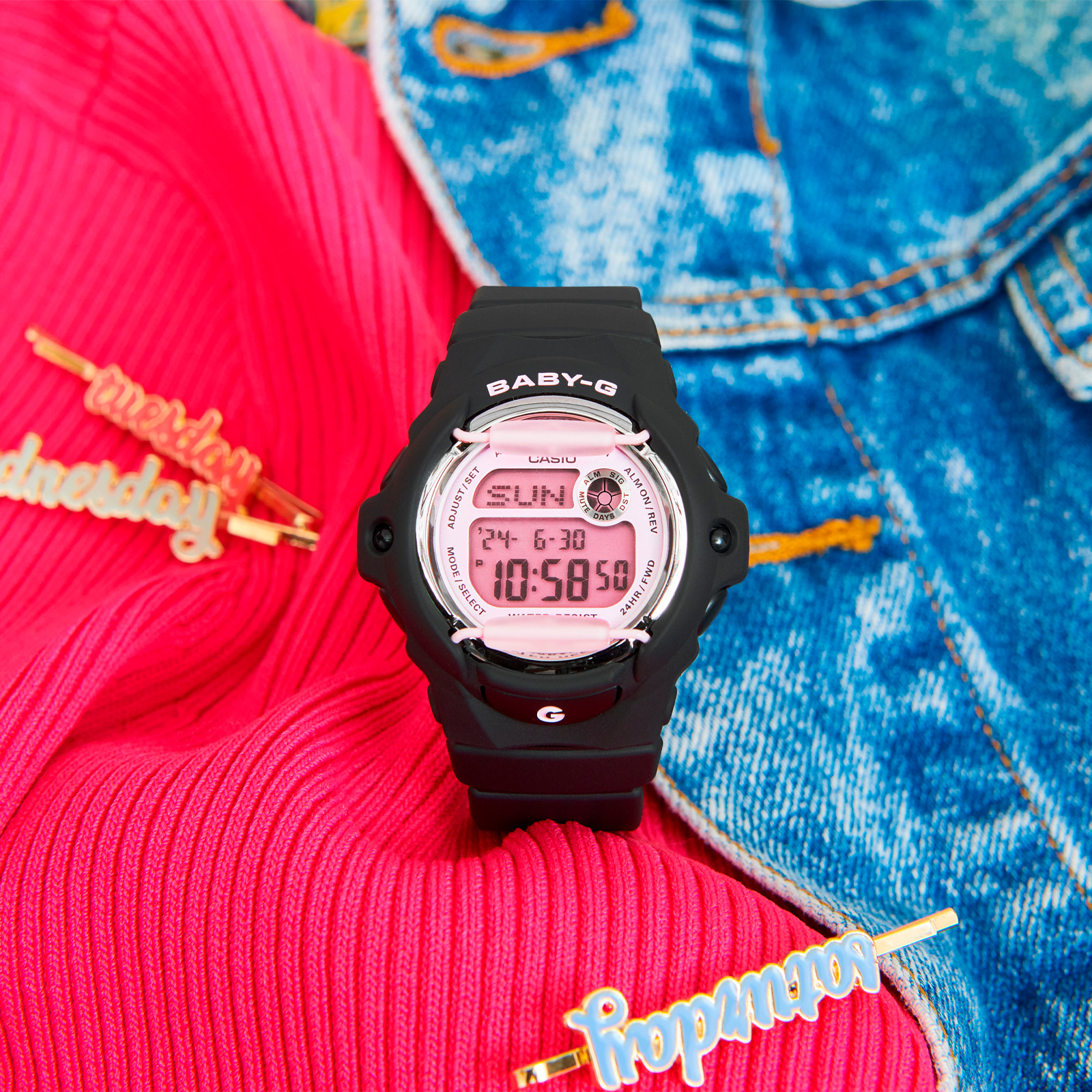 Reloj BABY-G BG-169U-1CDR Resina/Acero Mujer Negro