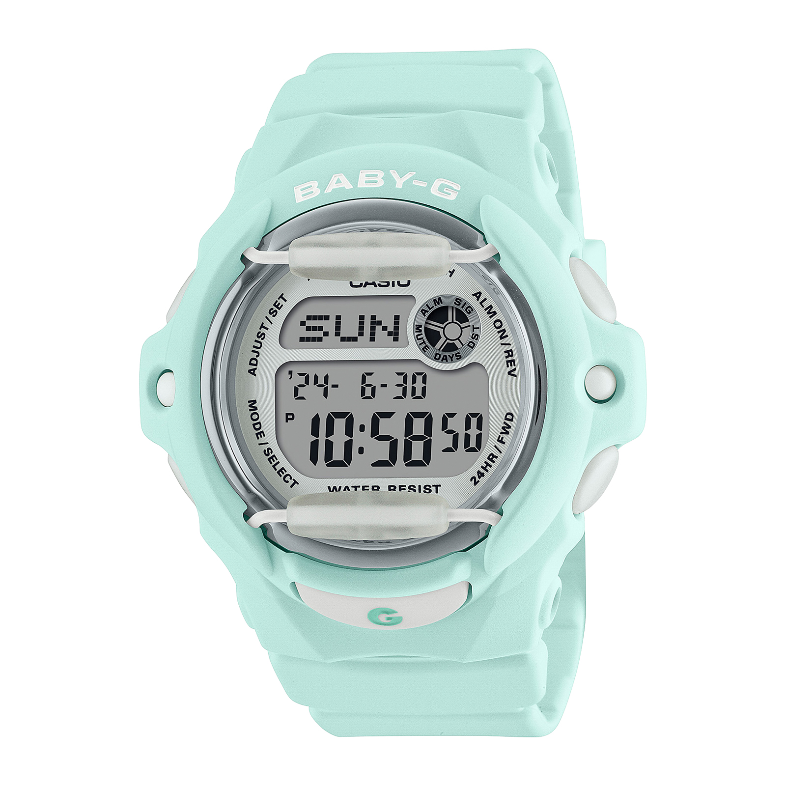 Reloj BABY-G BG-169U-3DR Resina/Acero Mujer Verde