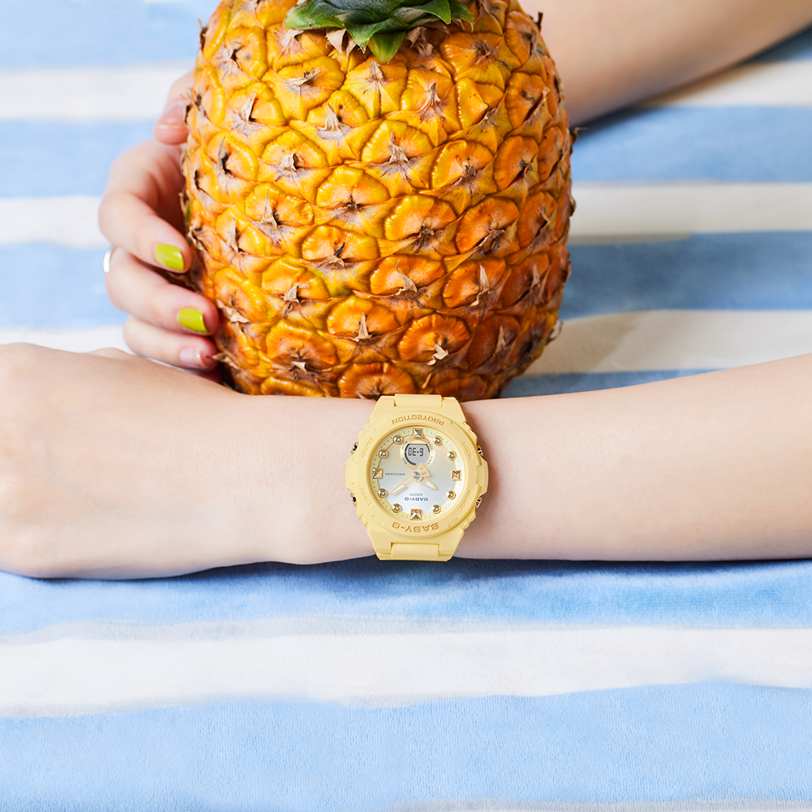 Reloj BABY-G BGA-320-9ADR Resina Mujer Amarillo