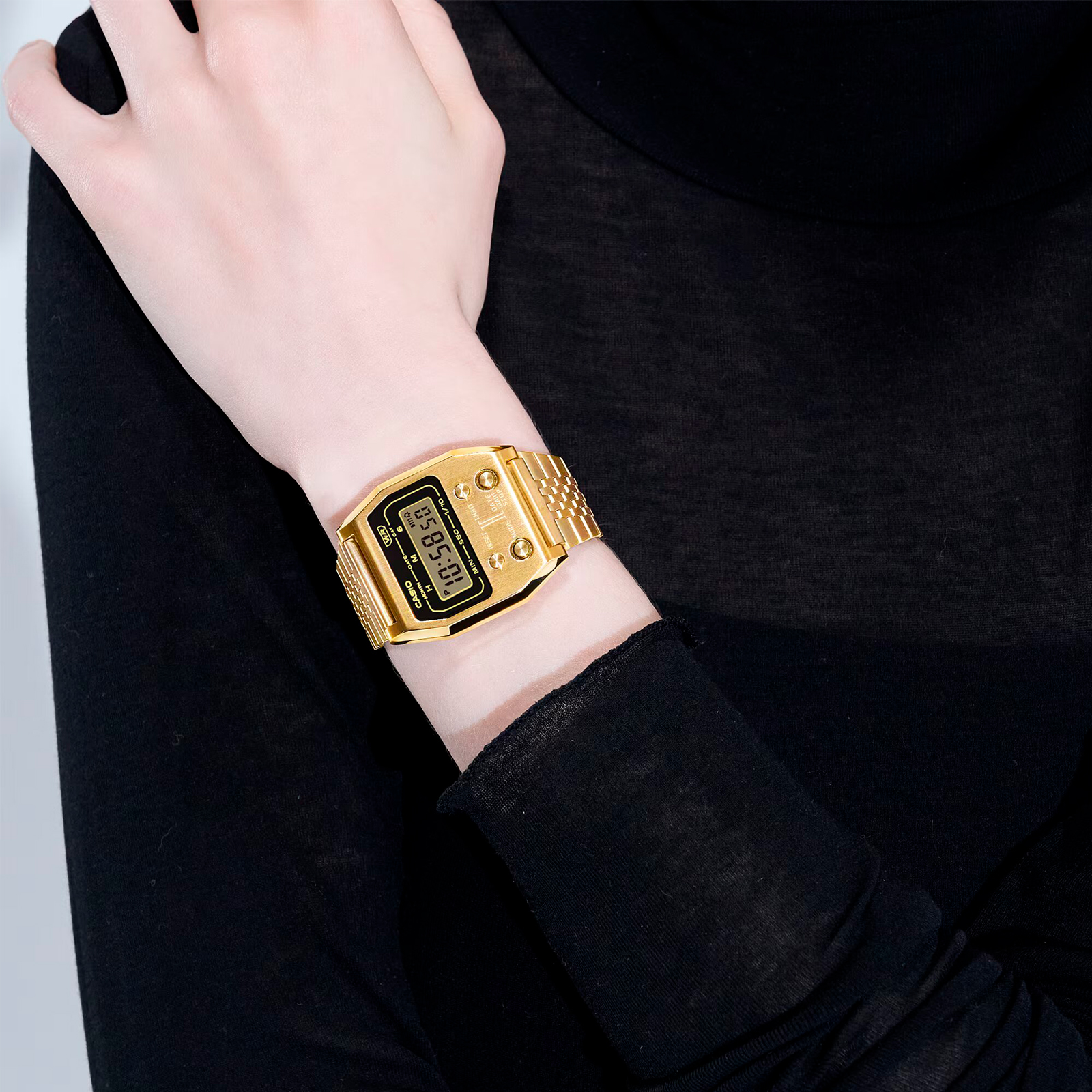 Reloj CASIO A1100G-5DF Acero Unisex Dorado