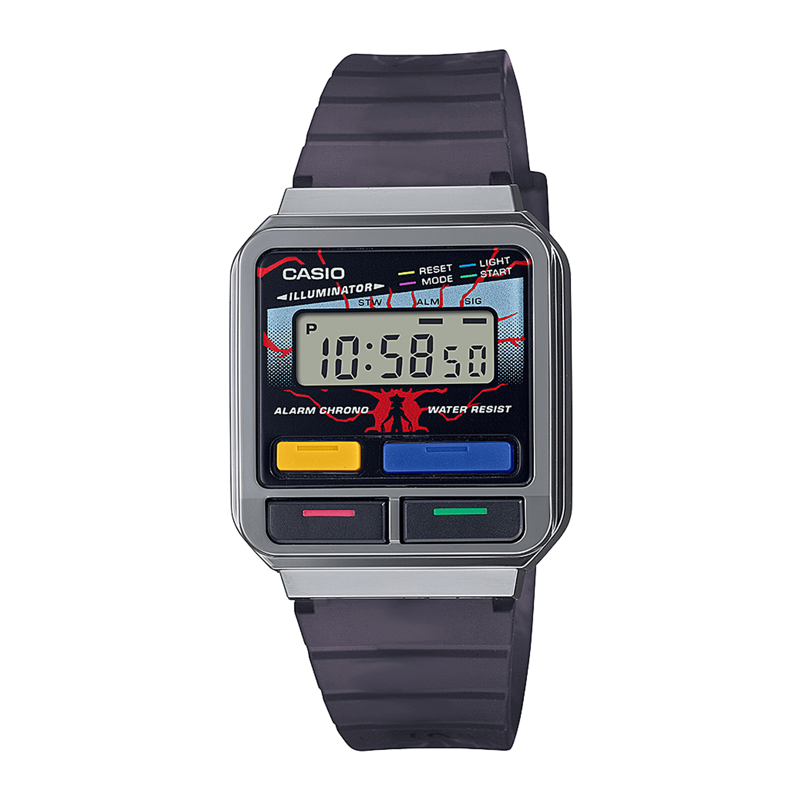 Reloj CASIO A120WEST-1ADR Resina/Cromado Unisex Gris