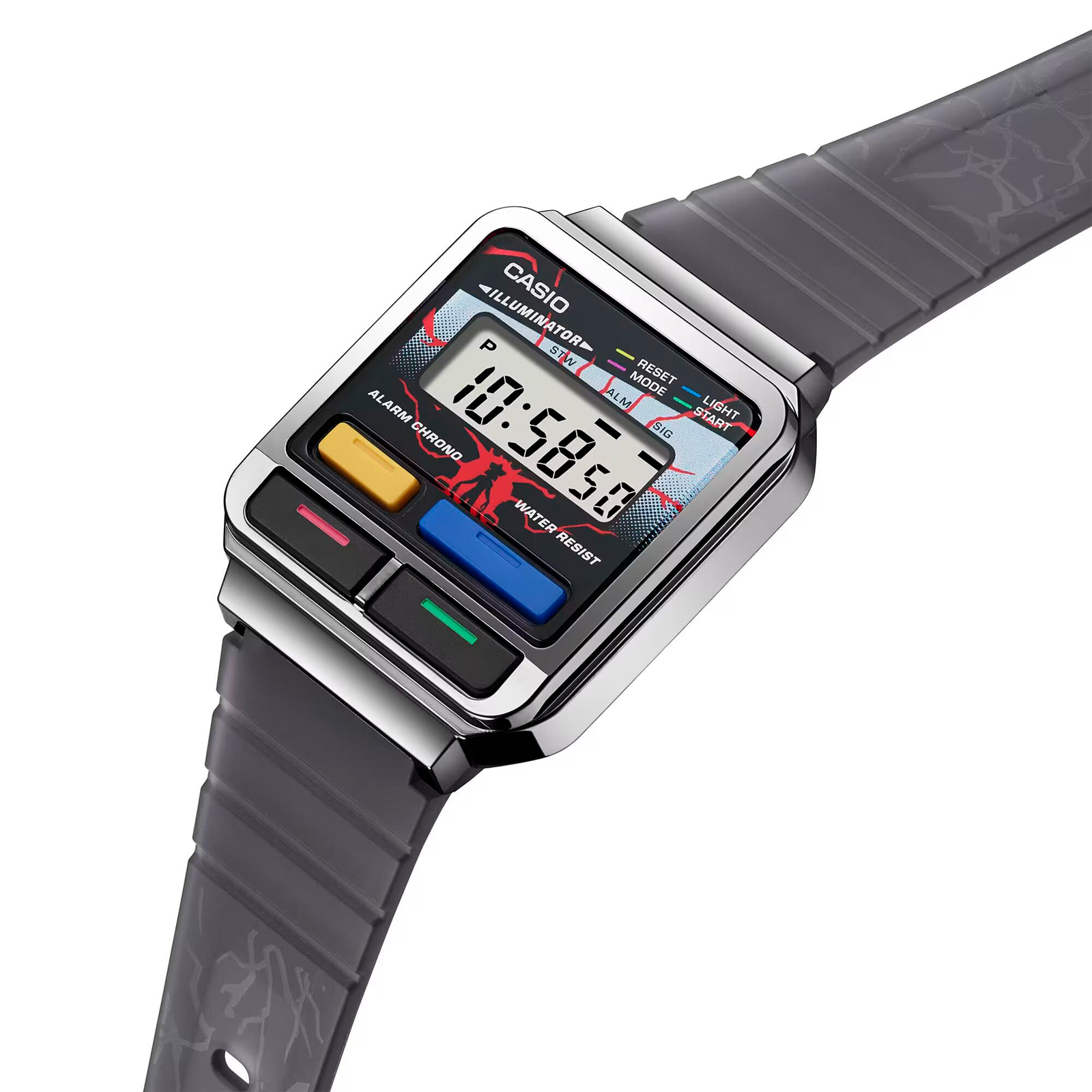 Reloj CASIO A120WEST-1ADR Resina/Cromado Unisex Gris