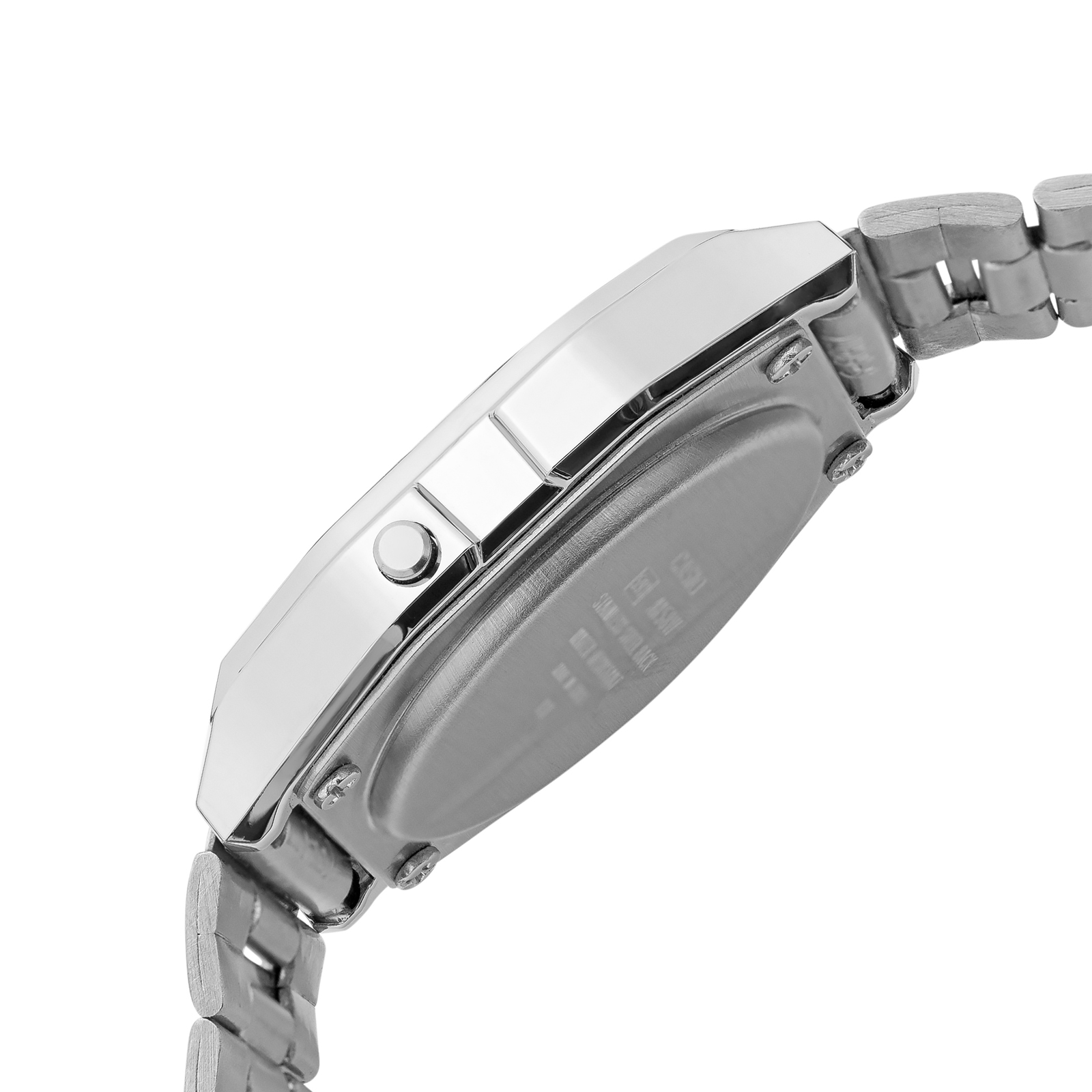 Reloj CASIO A158WA-1DF Resina/Cromado Unisex Plateado