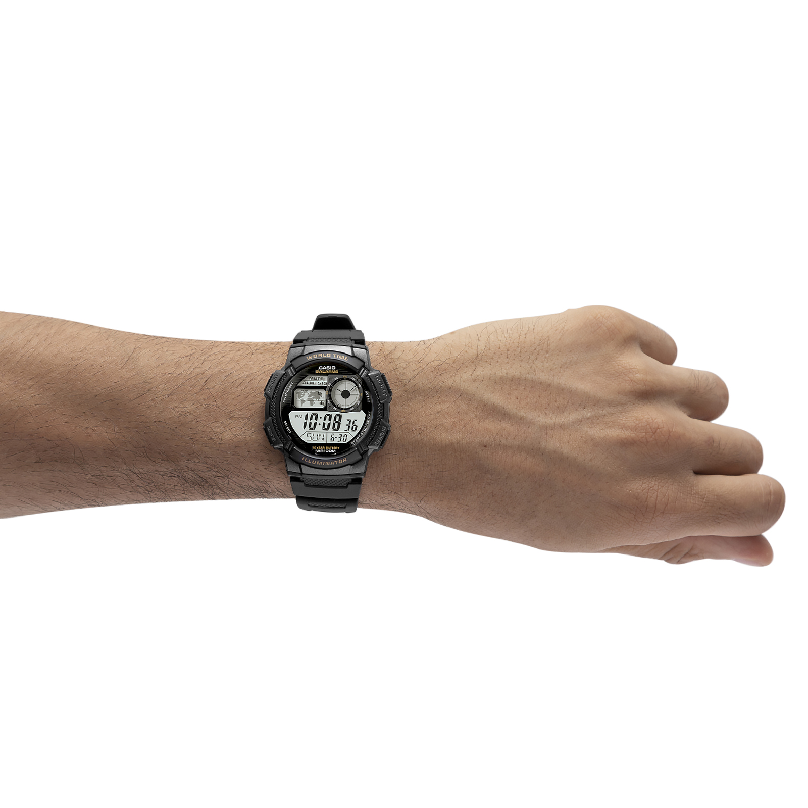 Reloj CASIO AE-1000W-1AVDF Resina Juvenil Negro