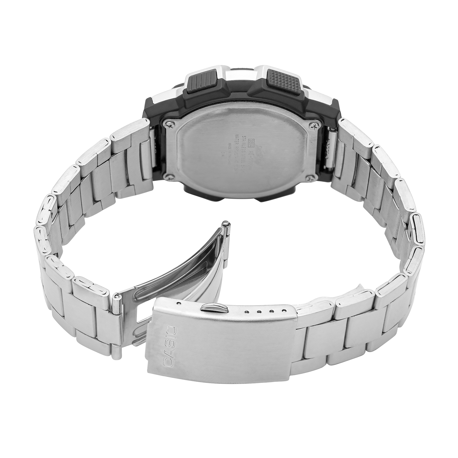 Reloj CASIO AE-1100WD-1AVDF Resina Juvenil Plateado