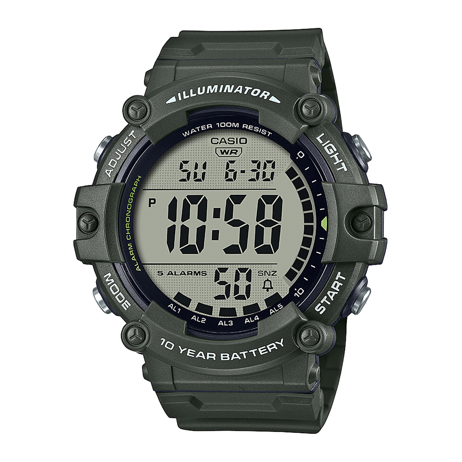 Reloj CASIO AE-1500WHX-3AVDF Resina Juvenil Verde
