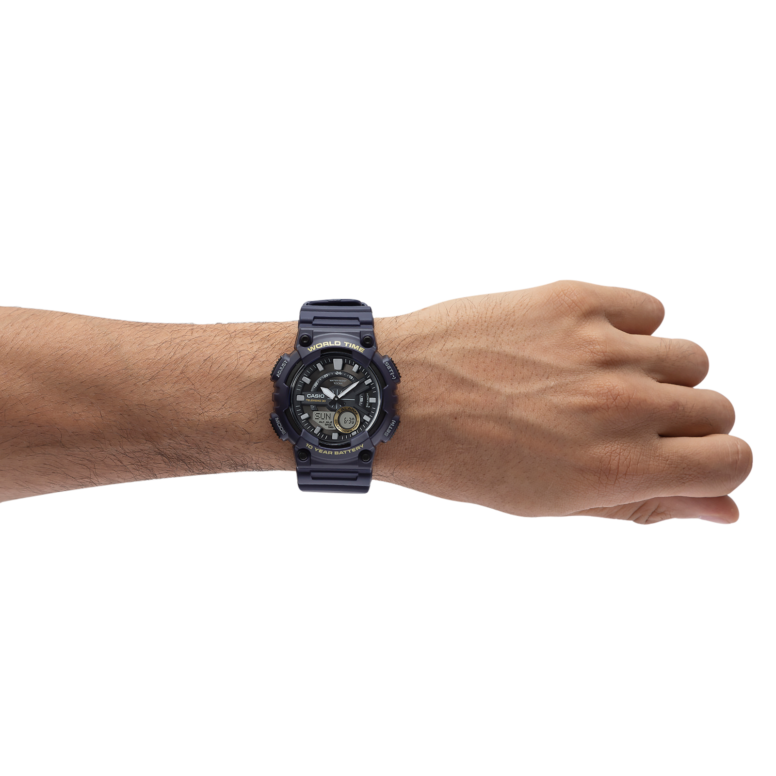 Reloj CASIO AEQ-110W-2AVDF Resina Juvenil Azul