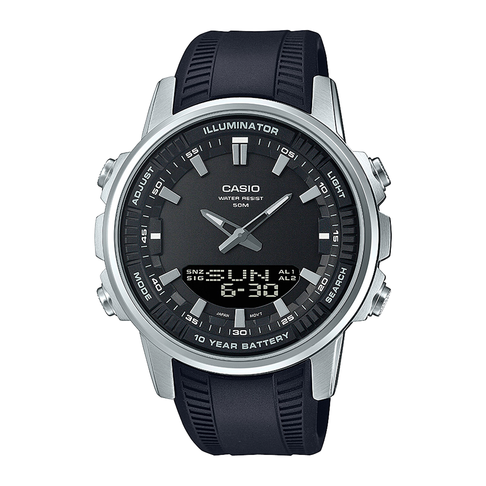 Reloj CASIO AMW-880-1AVDF Acero Hombre Plateado
