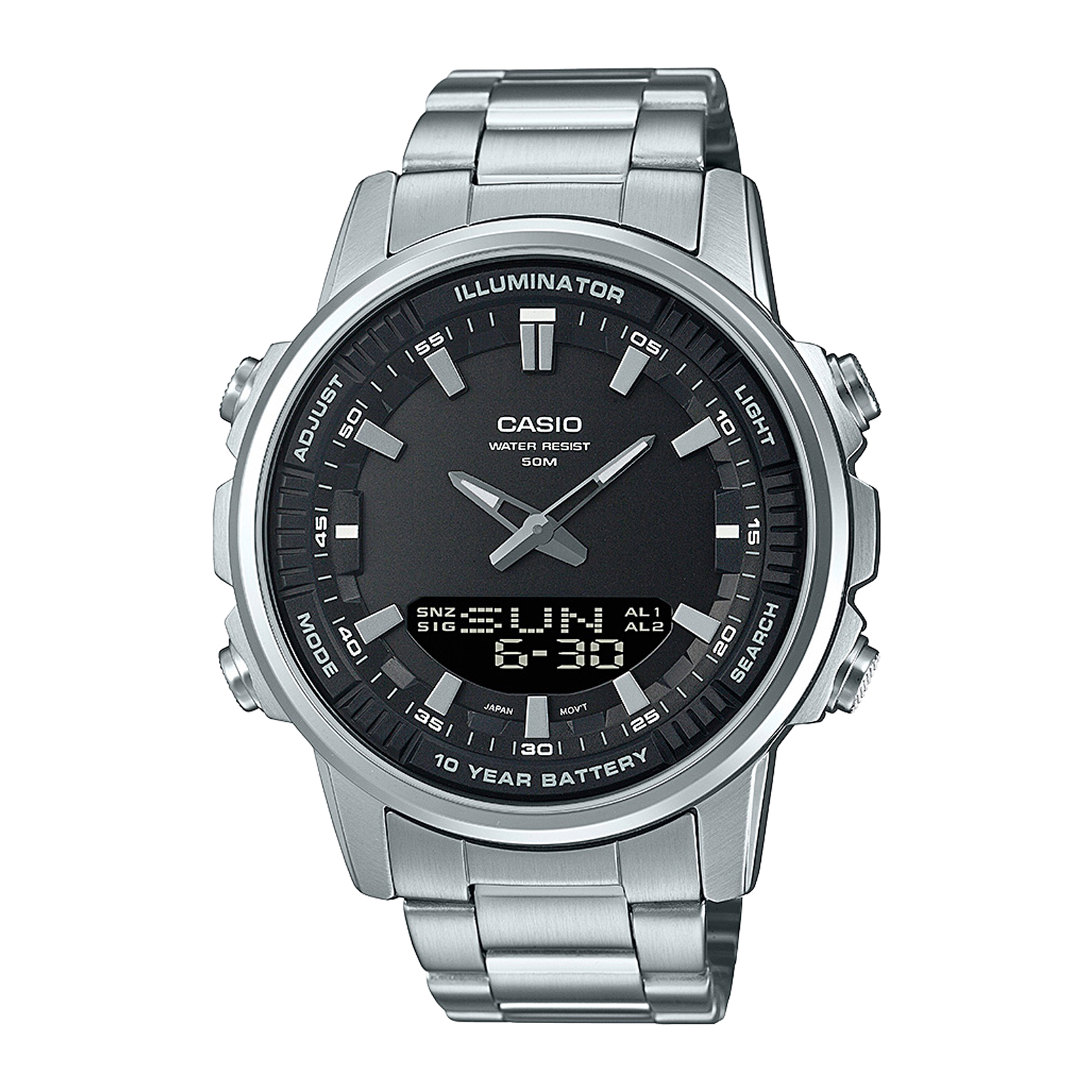 Reloj CASIO AMW-880D-1AVDF Acero Hombre Plateado