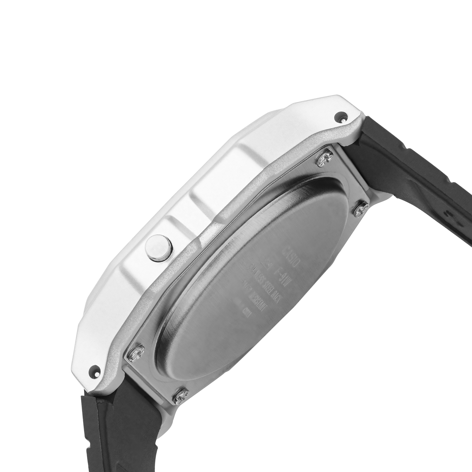 Reloj CASIO F-91WM-7ADF Resina Juvenil Plateado