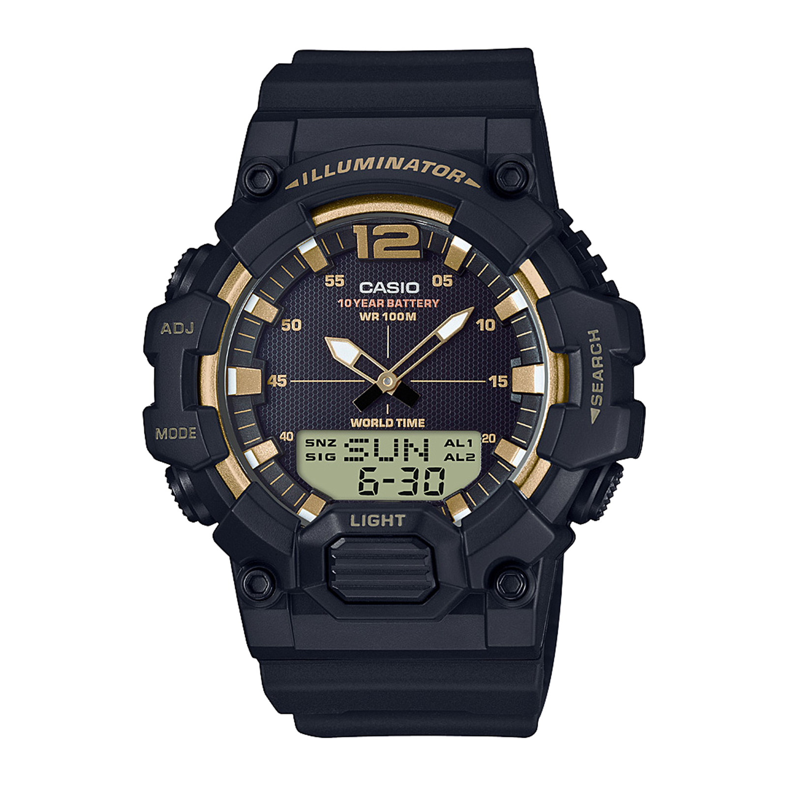Reloj CASIO HDC-700-9AVDF Resina Hombre Negro