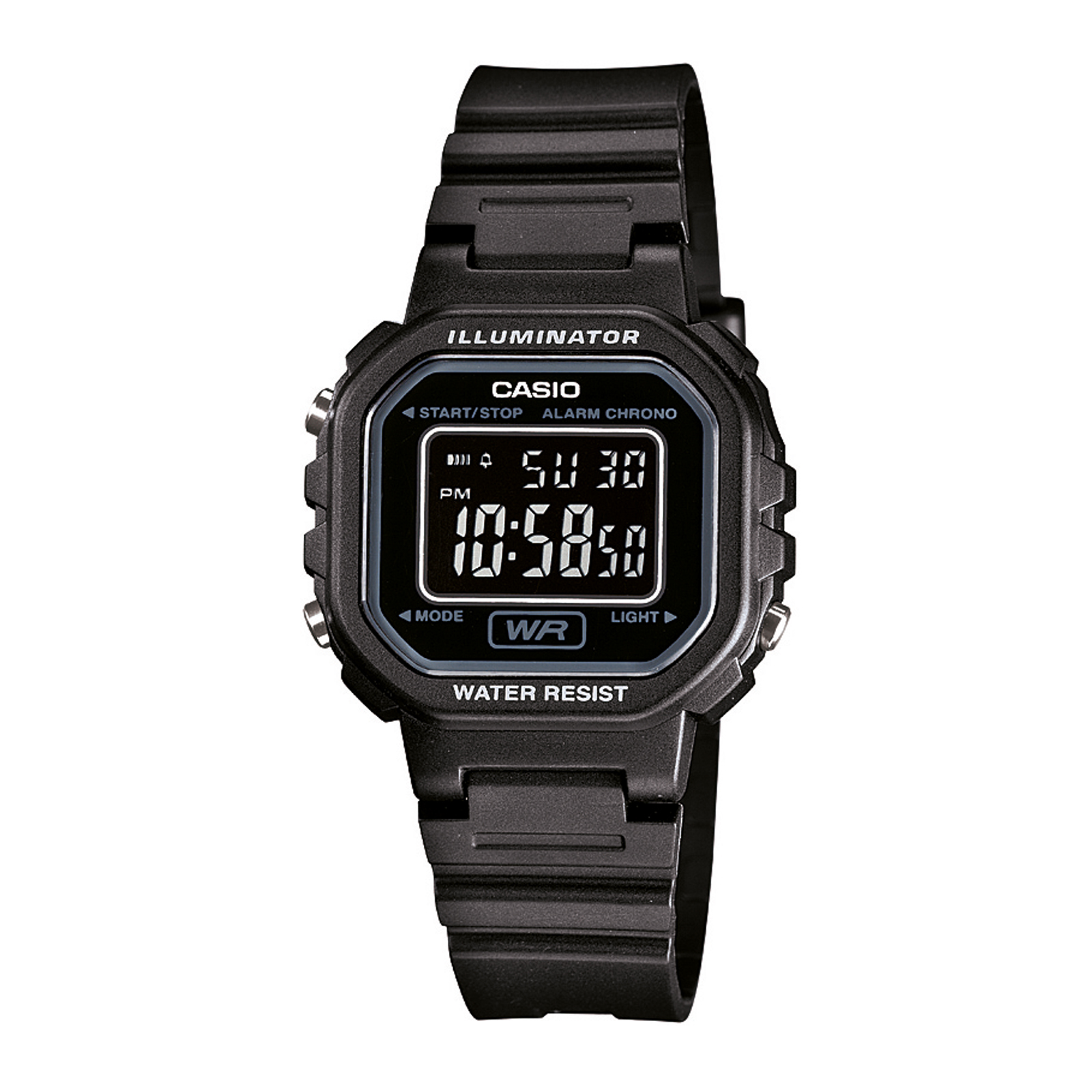 Reloj CASIO LA-20WH-1BDF Resina Juvenil Negro