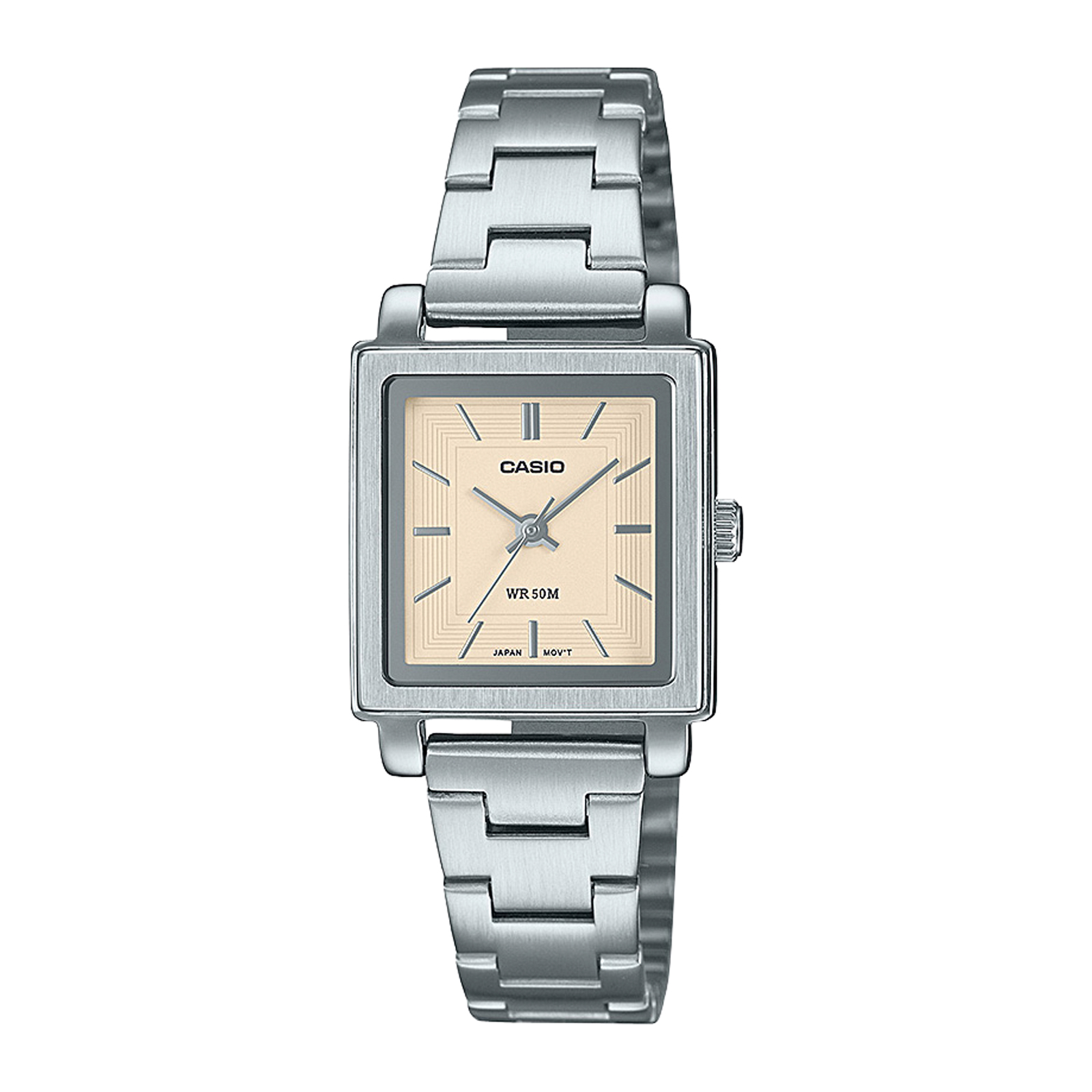 Reloj Mujer Casio Ltp-vt01g-1b Dorado Análogo