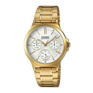 Reloj CASIO LTP-V300G-7AUDF Acero Mujer Dorado