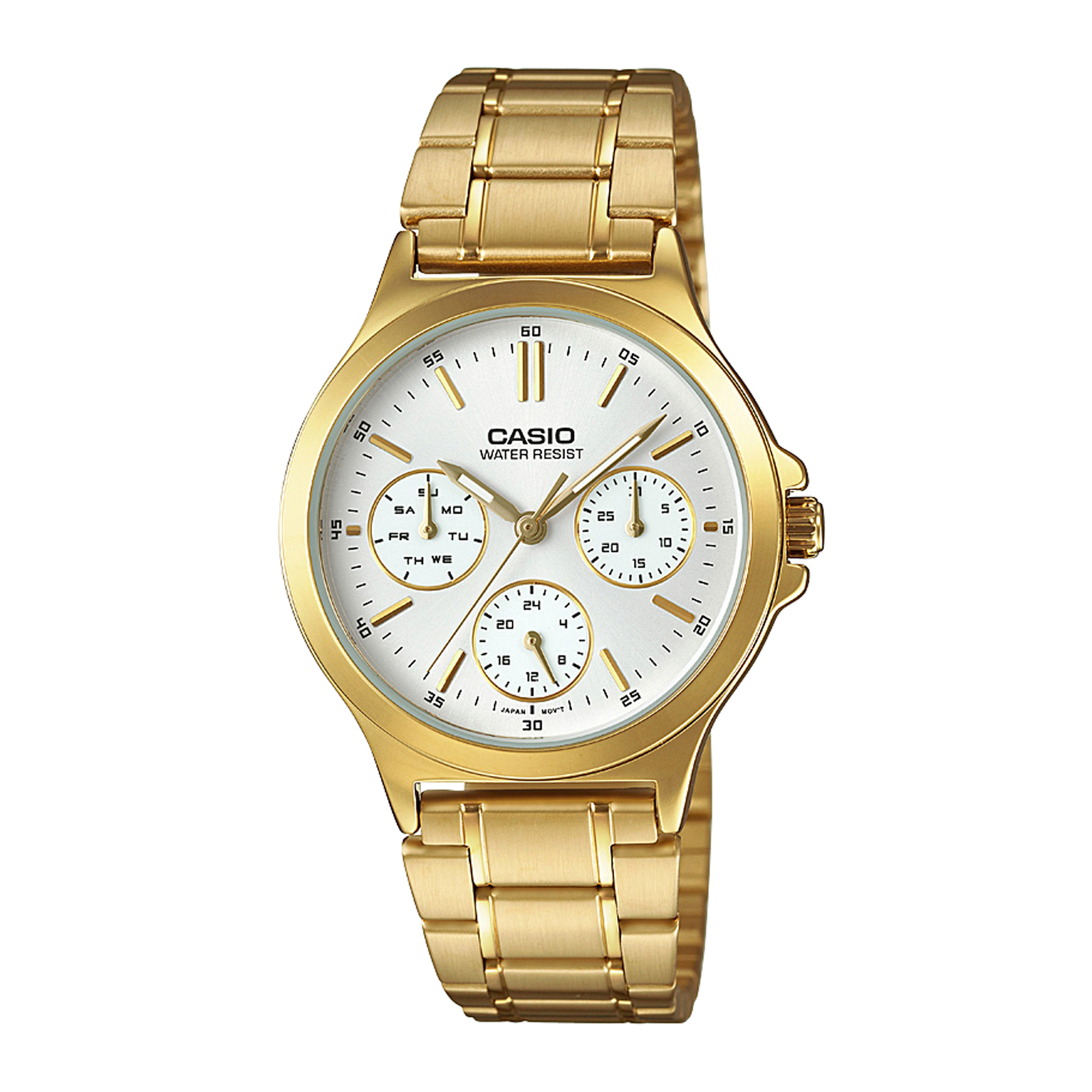 Reloj CASIO LTP-V300G-7AUDF Acero Mujer Dorado