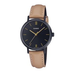 Reloj CASIO LTP-VT02BL-1AUDF Acero Mujer Negro