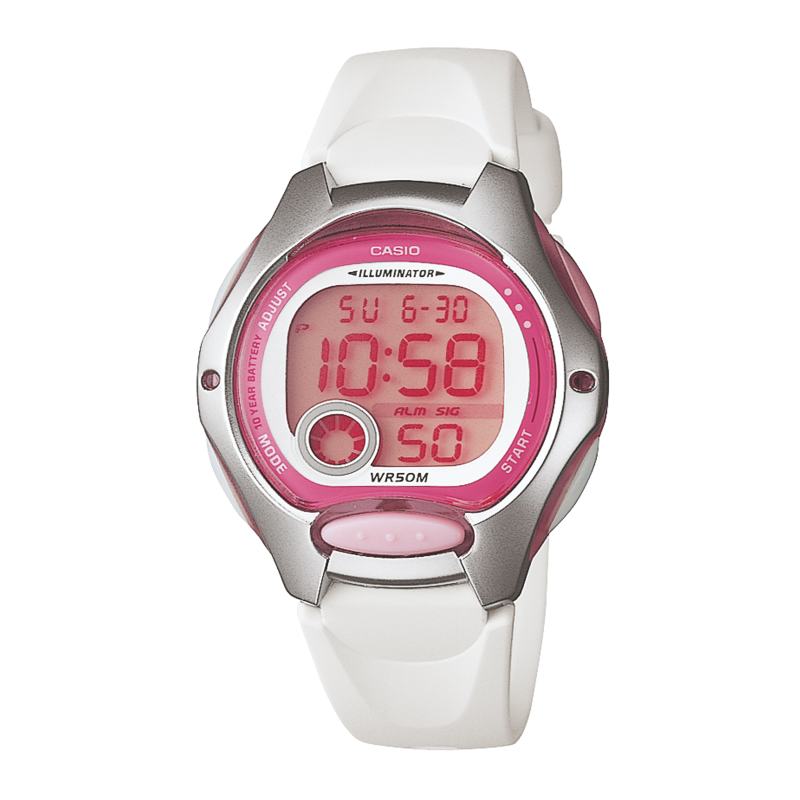 Reloj CASIO LW-200-7AVDF Resina Juvenil Plateado