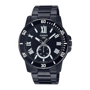 Reloj CASIO MTP-VD200B-1BUDF Acero Hombre Negro