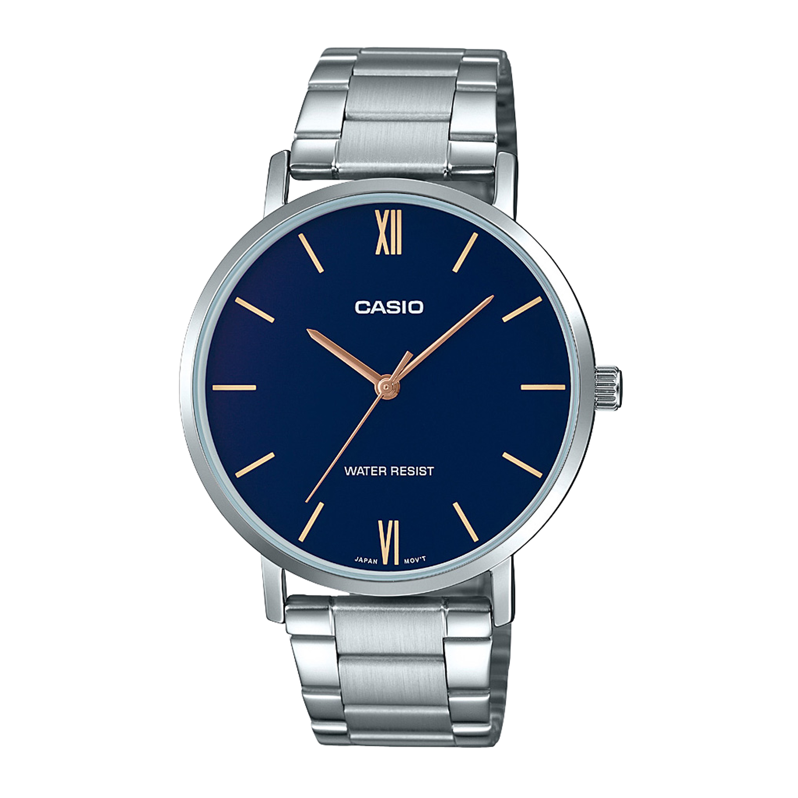 Reloj Casio Hombre Mtp-vd01d-2bvcf Acero Inoxidable Original