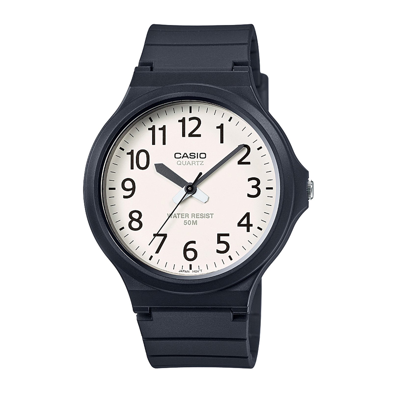 Reloj CASIO MW-240-7BVDF Resina Juvenil Negro