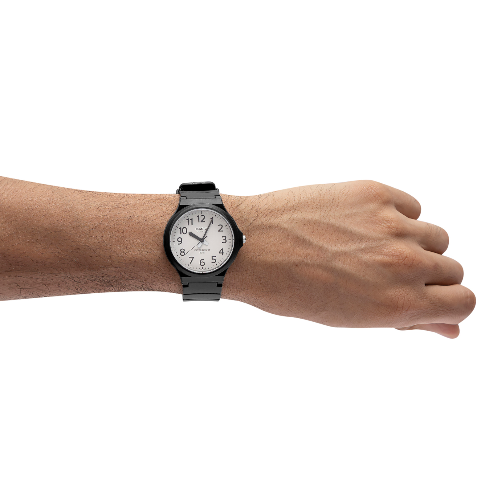 Reloj CASIO MW-240-7BVDF Resina Juvenil Negro