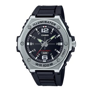 Reloj CASIO MWA-100H-1AVDF Resina/Acero Juvenil Plateado