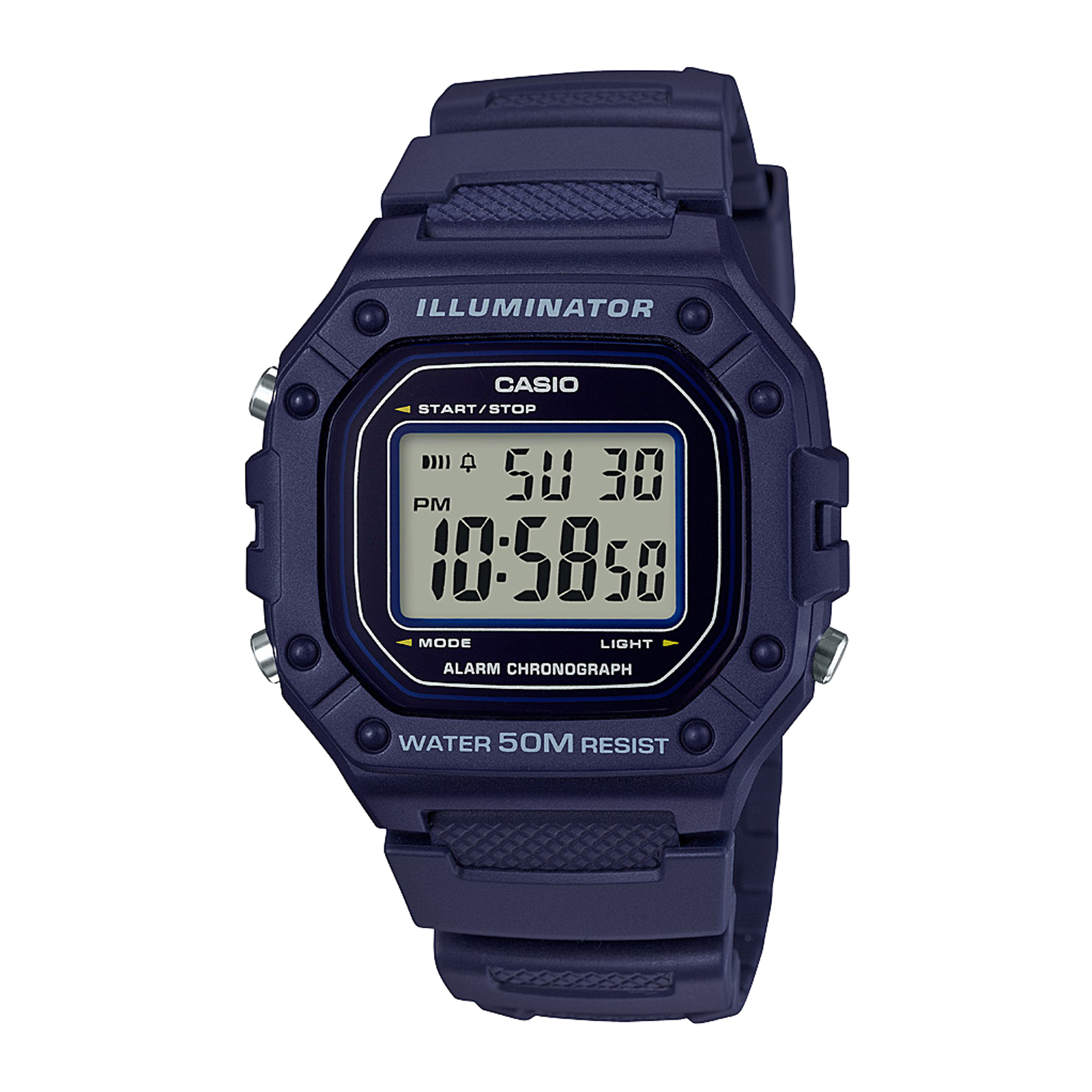 Reloj CASIO W-218H-2AVDF Resina Hombre Azul