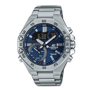 Reloj EDIFICE ECB-10D-2ADF Acero Hombre Plateado