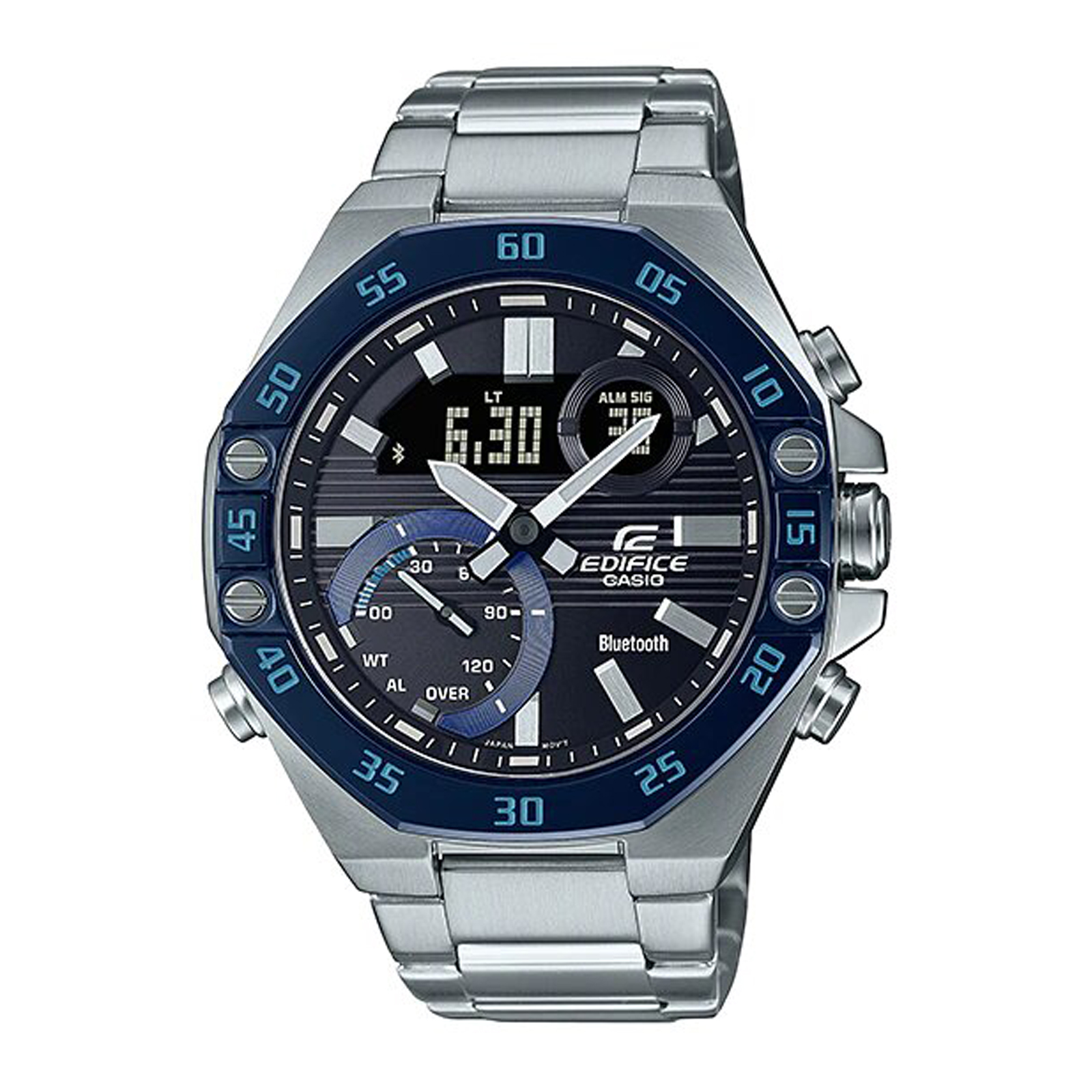 Reloj EDIFICE ECB-10DB-1BDF Acero Hombre Plateado