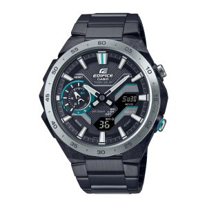 Reloj EDIFICE ECB-2200DD-1ADF Carbono/Acero Hombre Negro