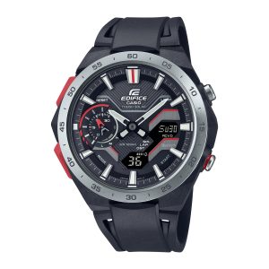 Reloj EDIFICE ECB-2200P-1ADF Carbono/Acero Hombre Negro