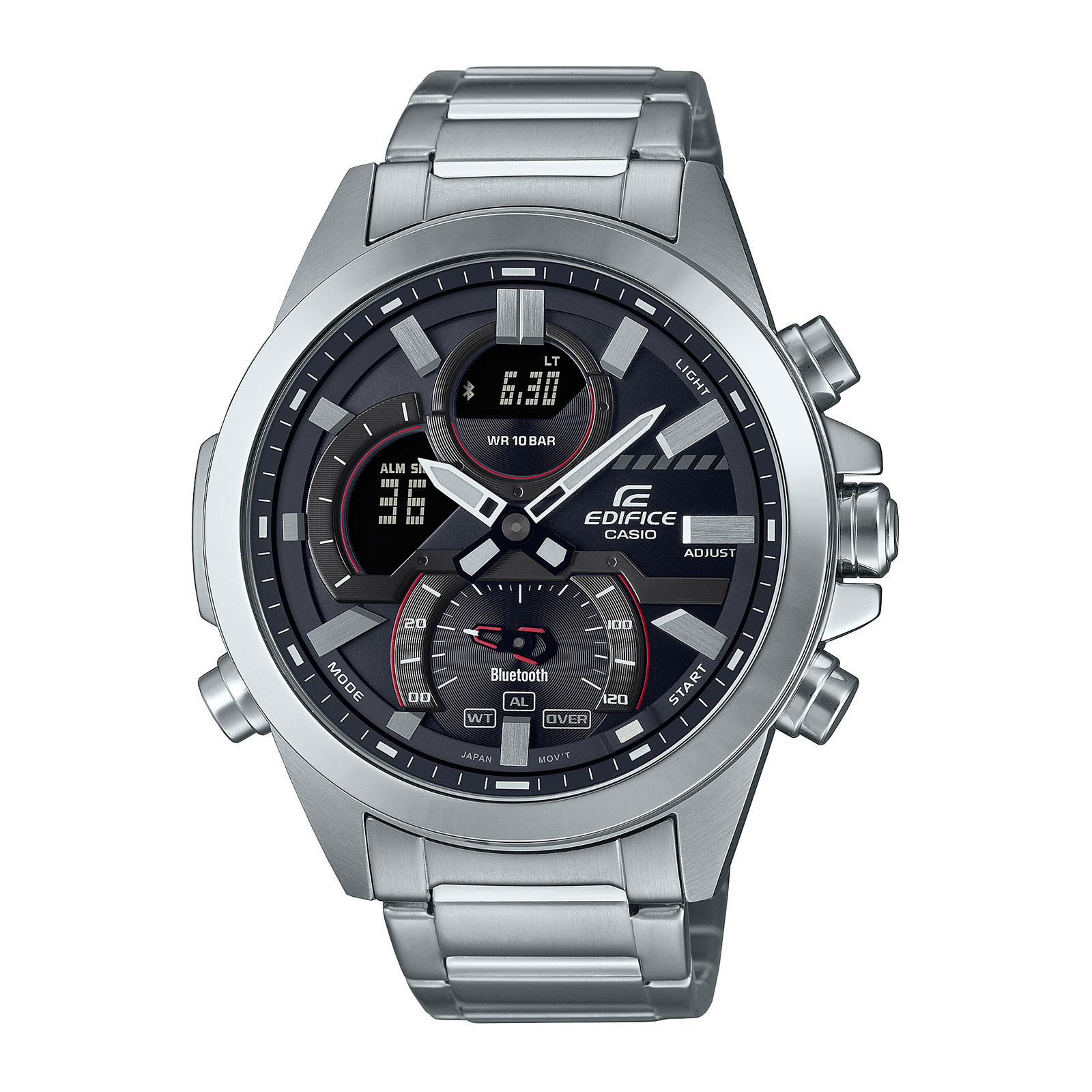 Reloj EDIFICE ECB-30D-1ADF Acero Hombre Plateado