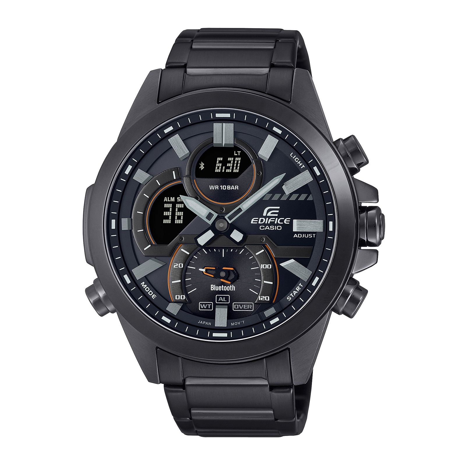 Reloj EDIFICE ECB-30DC-1ADF Acero Hombre Negro