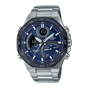 Reloj EDIFICE ECB-950DB-2ADF Acero Hombre Plateado