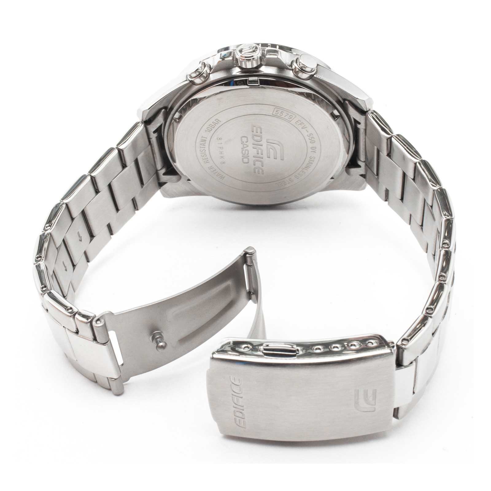 Reloj EDIFICE EFV-550D-7AVUDF Acero Hombre Plateado