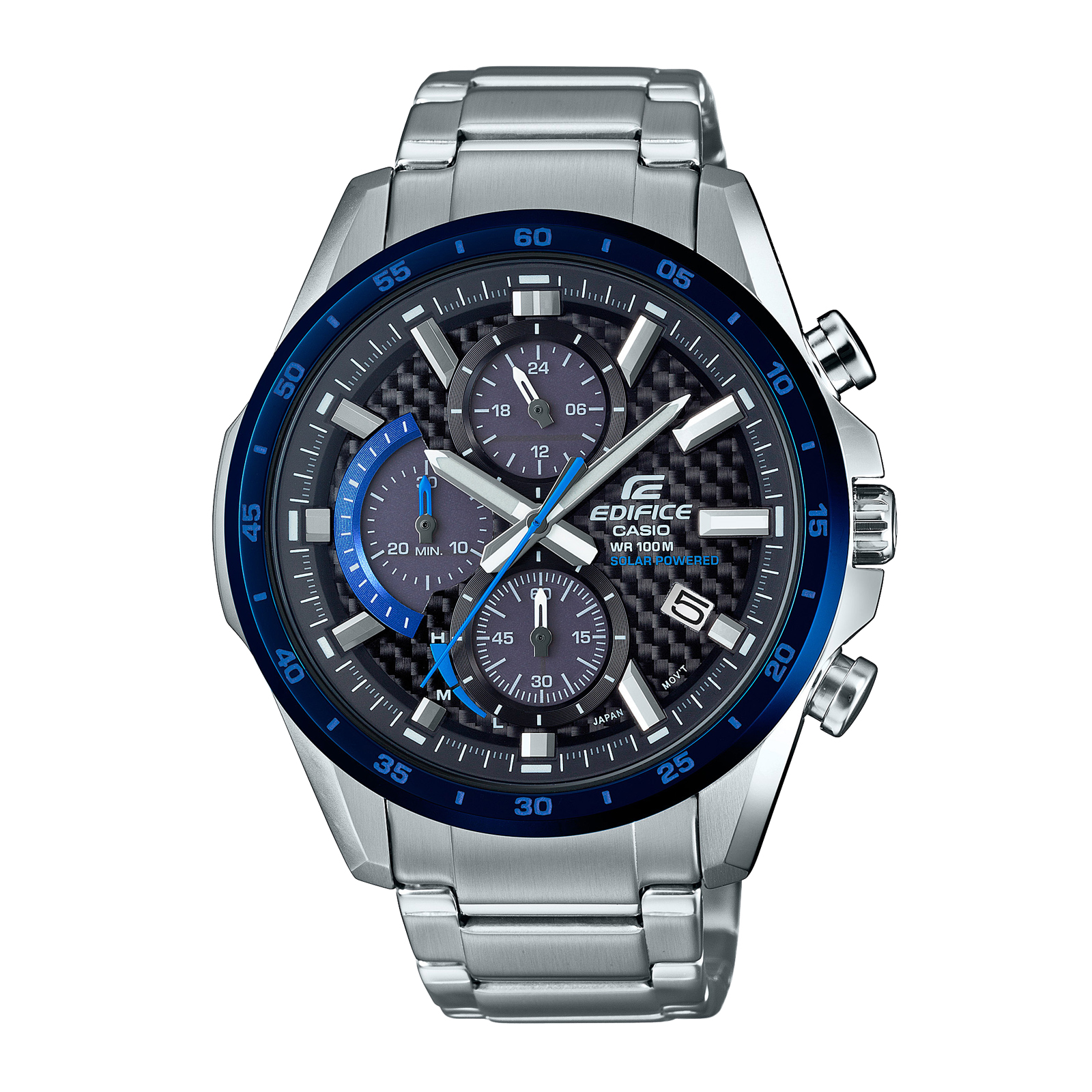 Reloj EDIFICE EQS-900DB-2AVUDF Acero Hombre Plateado