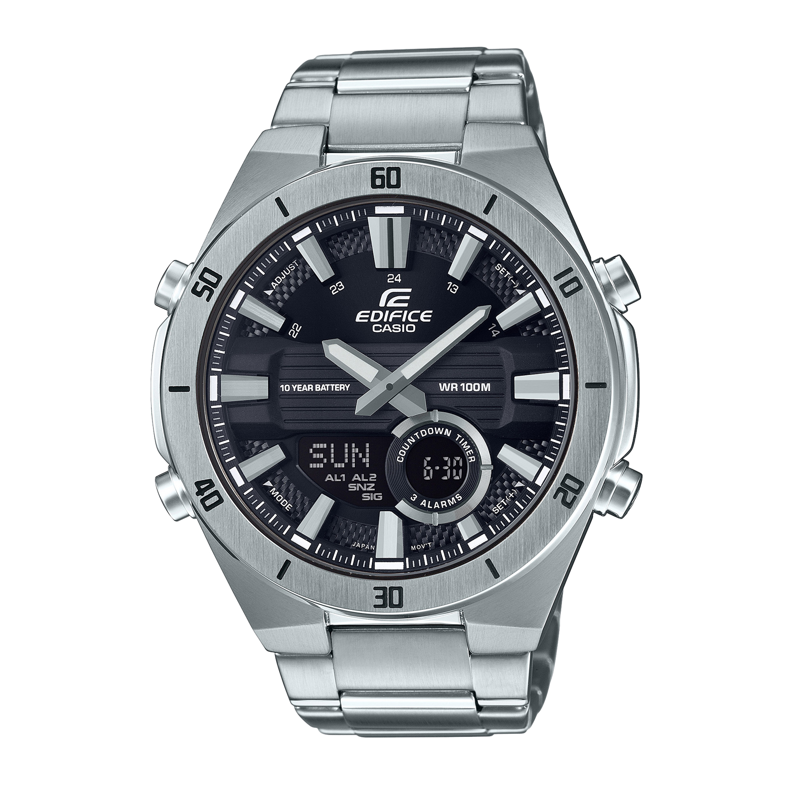 Reloj EDIFICE ERA-110D-1AVDF Acero Hombre Plateado