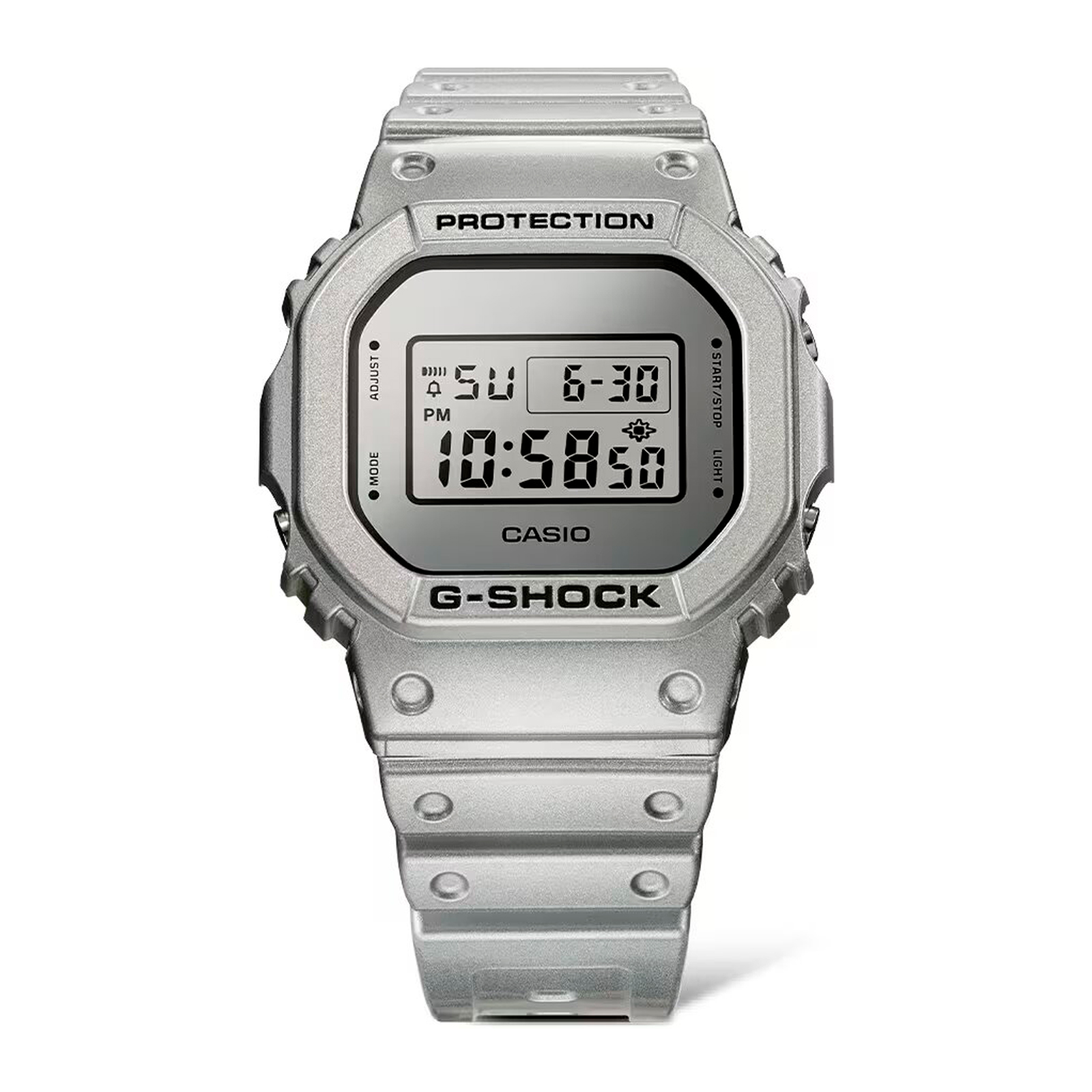 Reloj G-SHOCK DW-5600FF-8DR Resina Hombre Plateado