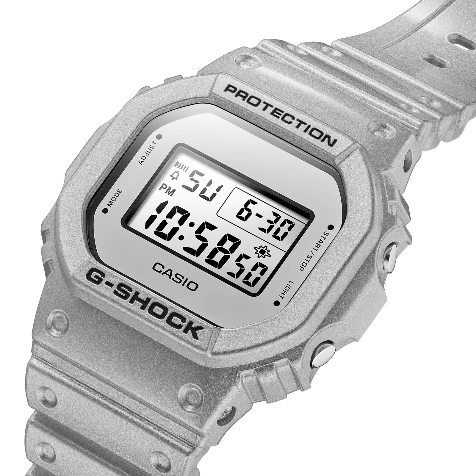 Reloj G-SHOCK DW-5600FF-8DR Resina Hombre Plateado