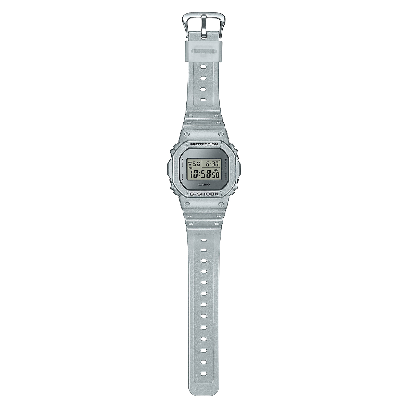 Reloj G-SHOCK DW-5600FF-8DR Resina Hombre Plateado