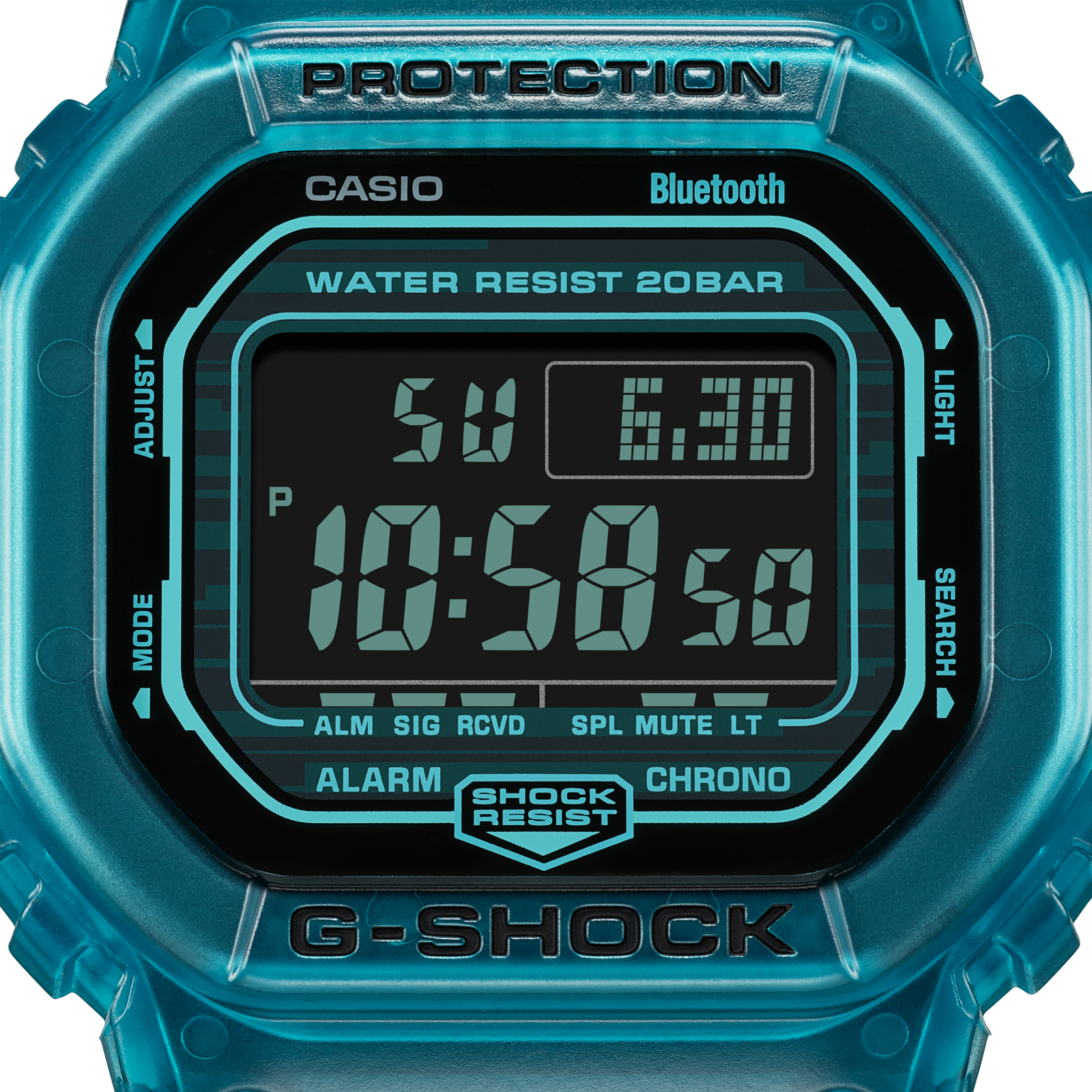 Reloj G-SHOCK DW-B5600G-2DR Resina Hombre Azul