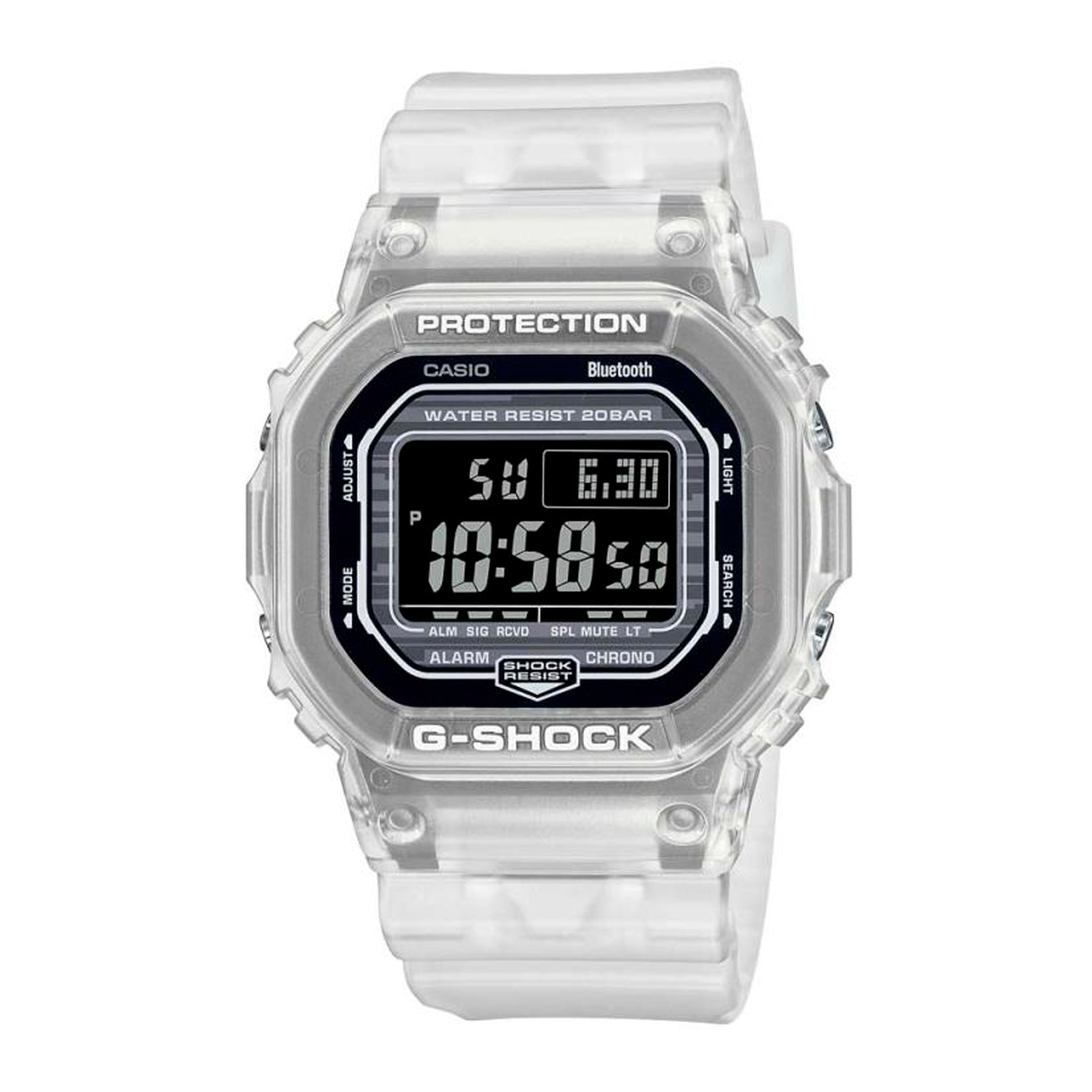 Reloj G-SHOCK DW-B5600G-7DR Resina Hombre Blanco