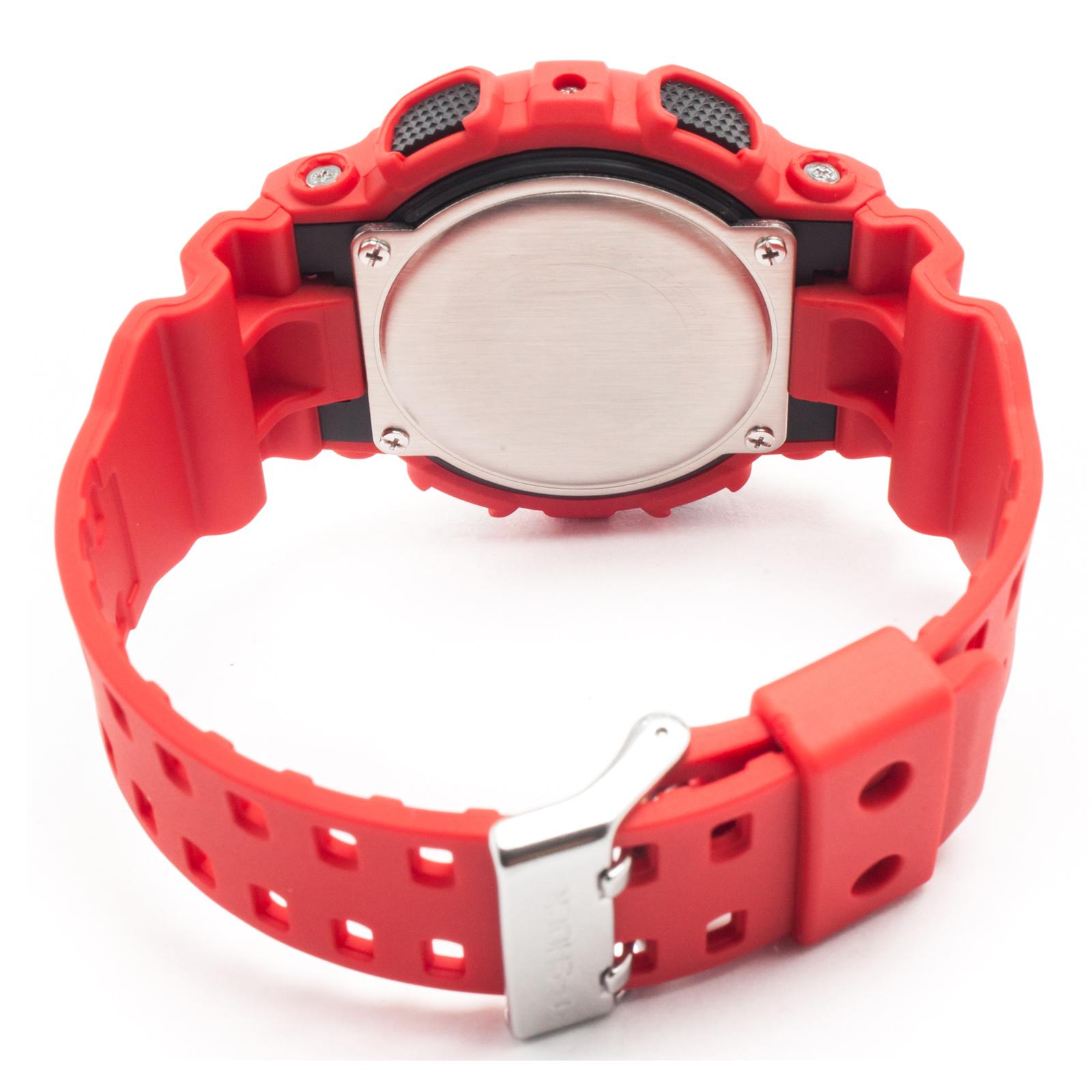 Reloj G-SHOCK GA-100B-4ADR Resina Hombre Rojo