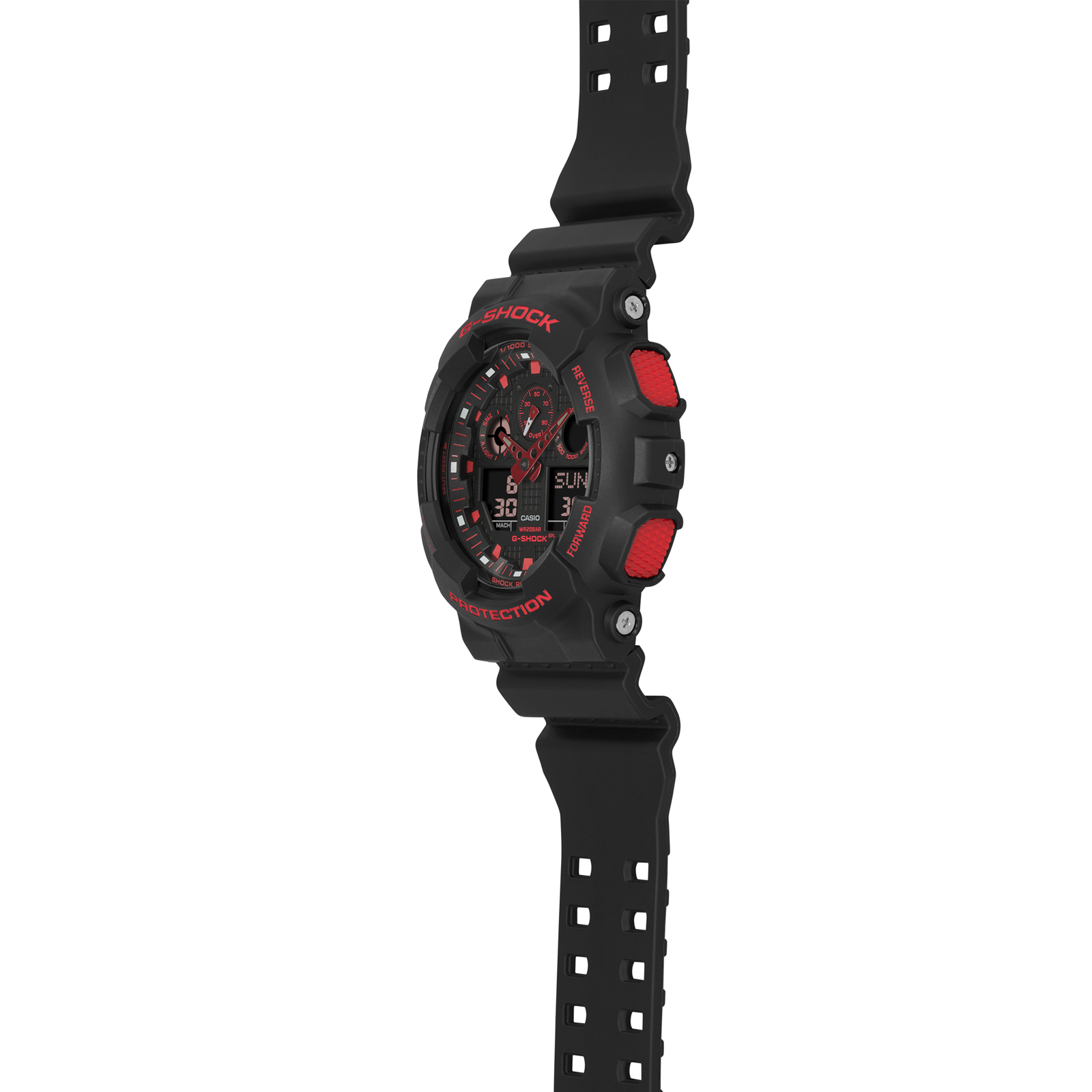 Reloj G-SHOCK GA-100BNR-1ADR Resina Hombre Negro