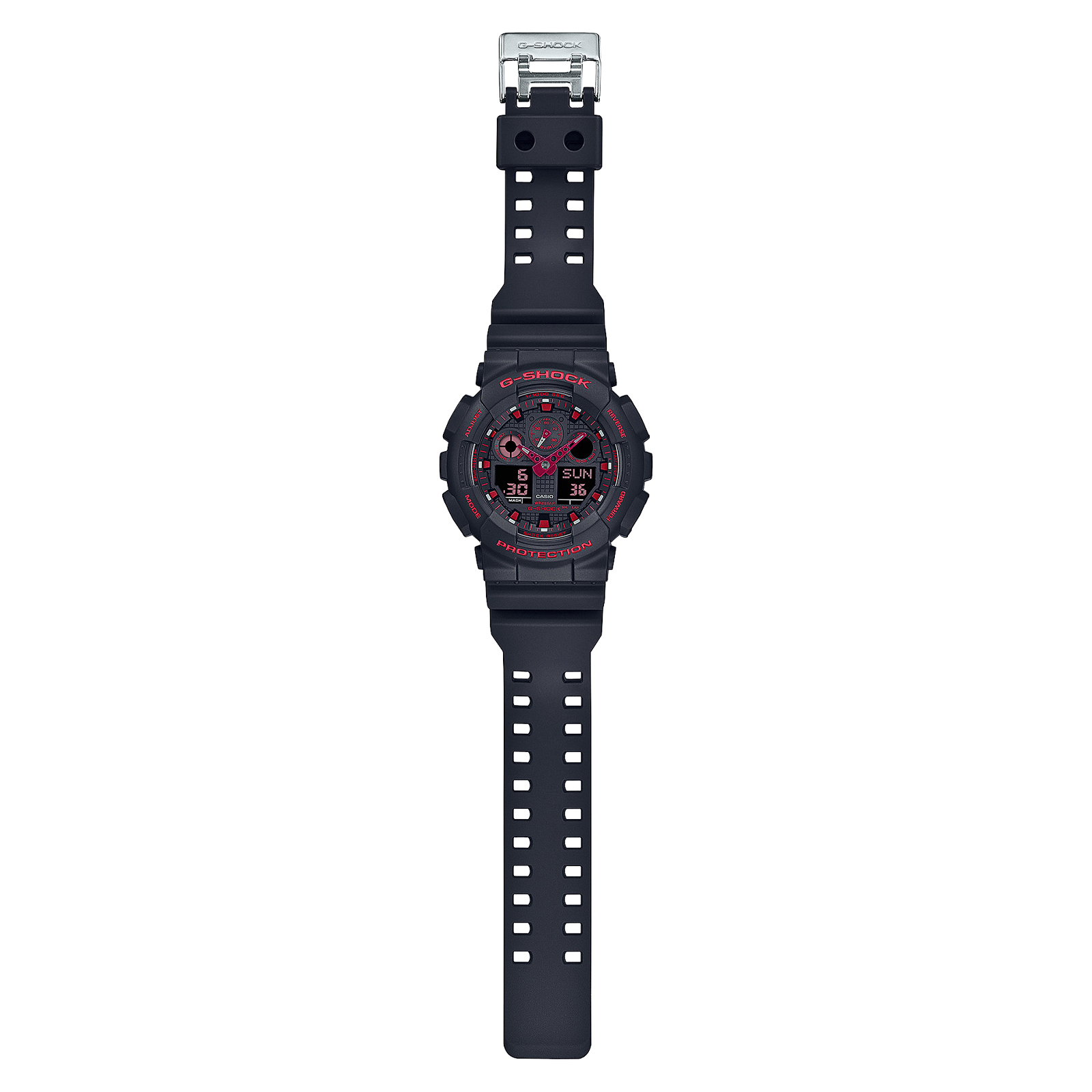 Reloj G-SHOCK GA-100BNR-1ADR Resina Hombre Negro