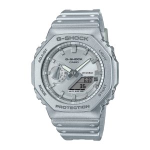 Reloj G-SHOCK GA-2100FF-8ADR Carbono/Resina Hombre Plateado