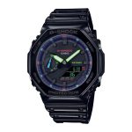 Reloj G-SHOCK GA-2100RGB-1ADR Carbono/Resina Hombre Negro