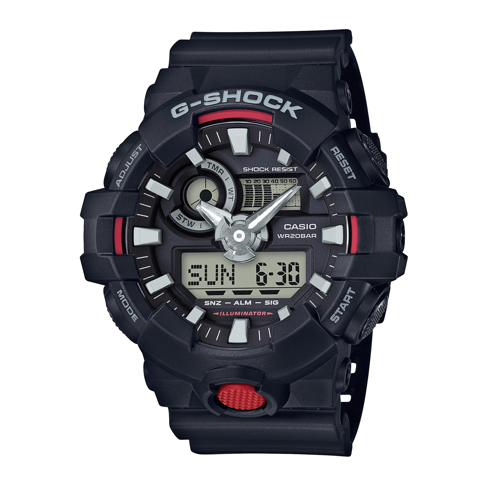 Reloj G-SHOCK GA-2200BNR-1A Carbono/Resina Hombre Negro - Btime